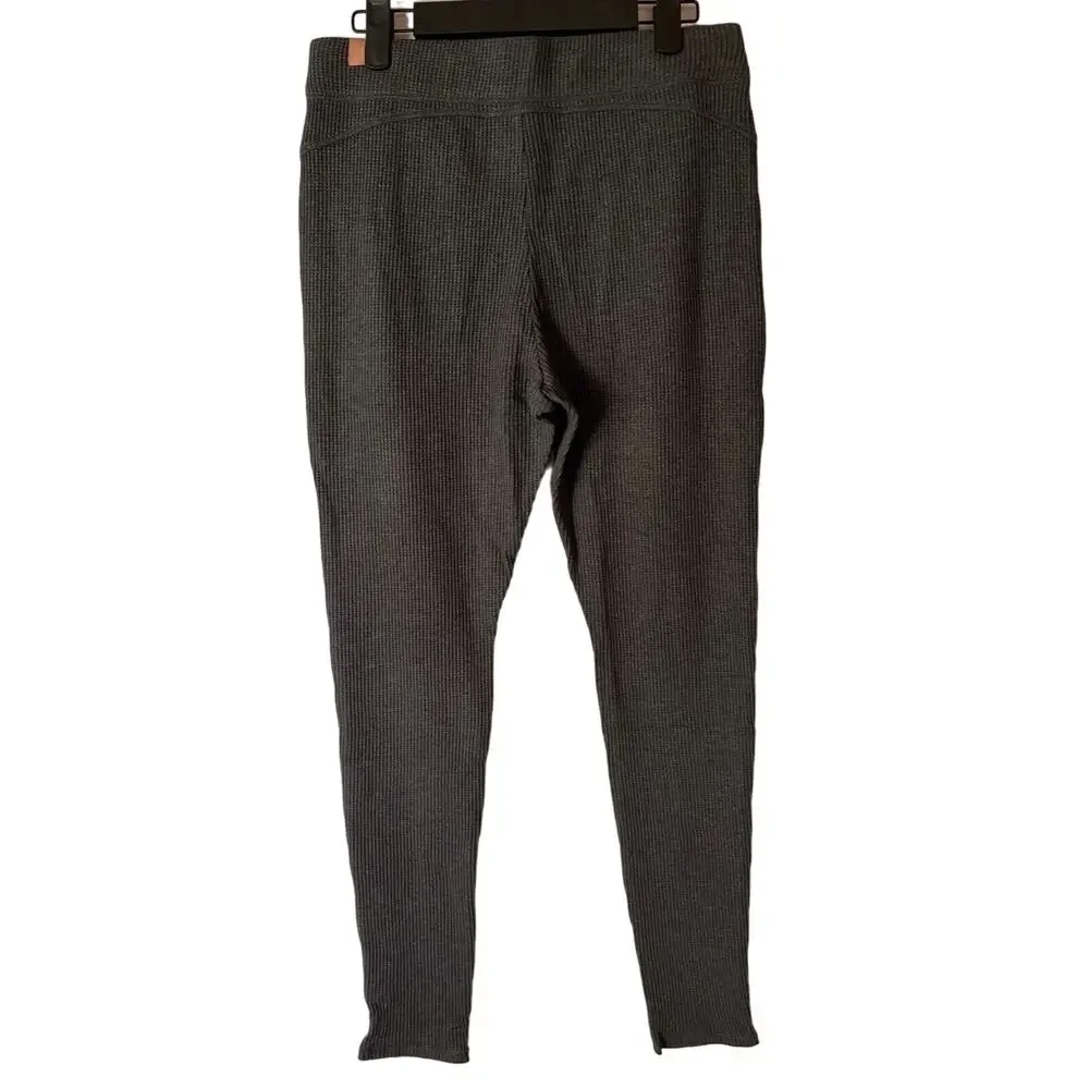 NWOT LUNYA Restore Thermal Waffle Knit high rise leggings Gray Size M - Picture 3 of 8